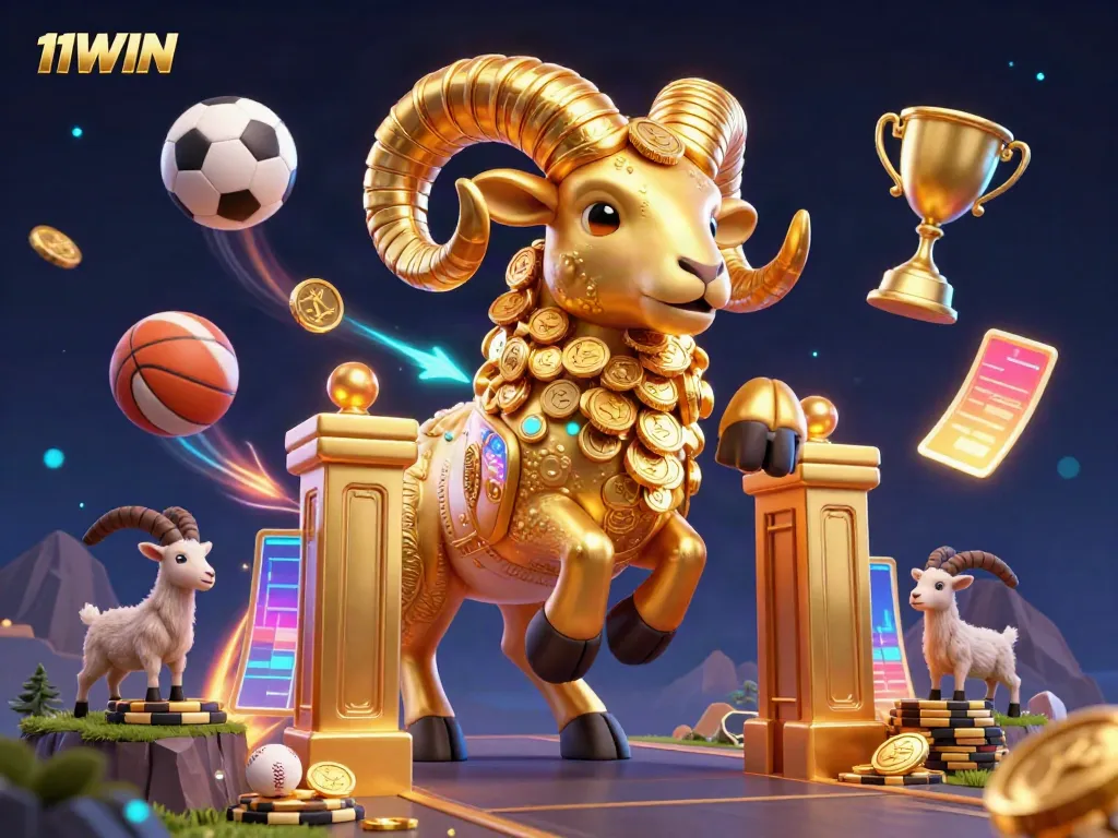 Experience the thrill of winning at 11WIN with dynamic sports elements and an exciting casino atmosphere.